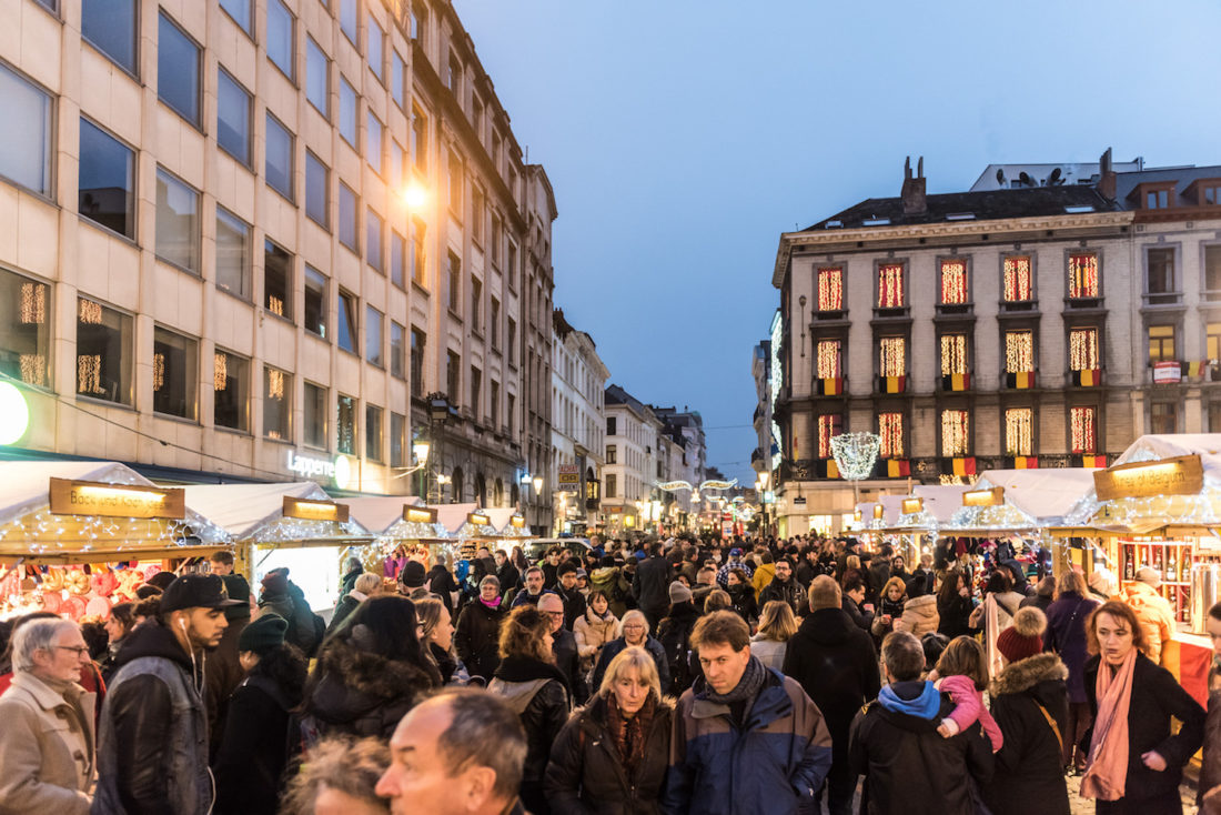 Winter Wonders and Christmas Markets in Brussels, Belgium